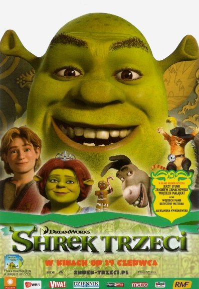 plakat Shrek Trzeci cały film